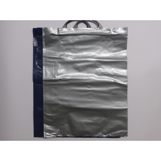 Τσάντες με πλαστικό χεράκι 45x60 ΓΚΡΙ Τσάντες με πλαστικό χεράκι 45x60 ΓΚΡΙ