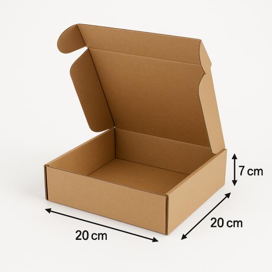 Χαρτοκιβώτιο 20x20x7 DIE CUT (πρέσας)