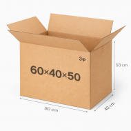 Χαρτοκιβώτιο 3Φ 60x40x50