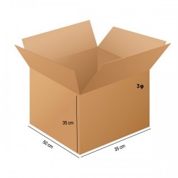 Χαρτοκιβώτιο 3Φ 50x35x35