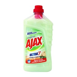 Υγρό δαπέδων & επιφανειών Ajax Ultra7 φυσικό σαπούνι 1l