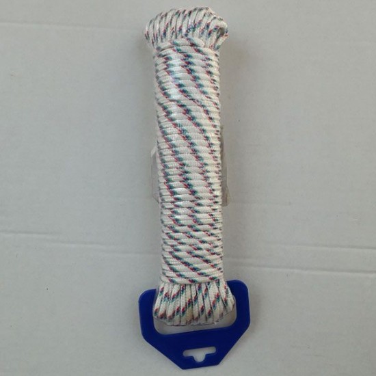 Σχοινί Πλεκτό Πολυεστερικό 4mm x 25m