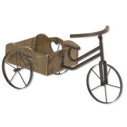 Διακοσμητικό κήπου ξύλινο 67x34x36