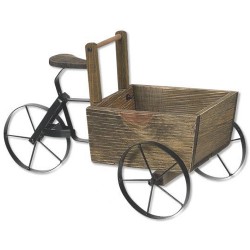 Διακοσμητικό κήπου ξύλινο 40x20x26