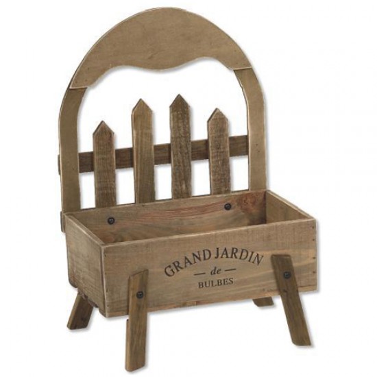 Διακοσμητικό κήπου ξύλινο 36x24x52