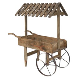 Διακοσμητικό κήπου ξύλινο 86x48,5x93