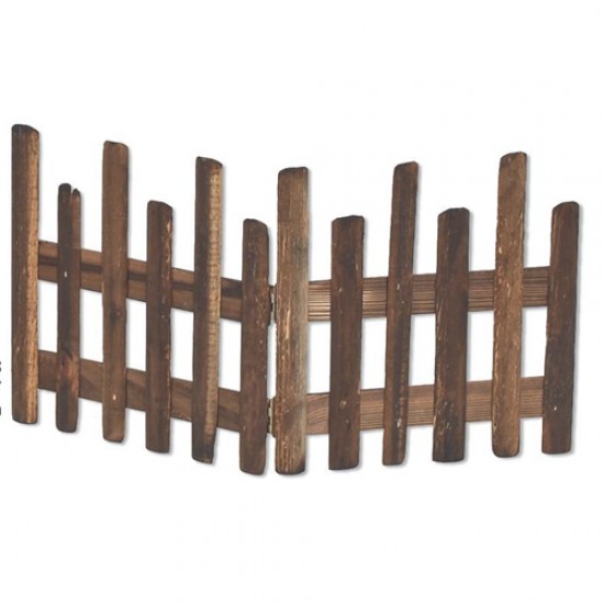 Διακοσμητικό ξύλινος φράχτης 120x30cm