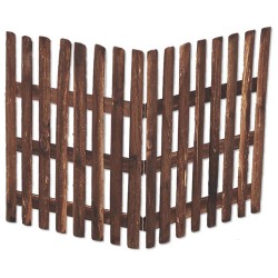 Διακοσμητικό ξύλινος φράχτης 160x50cm