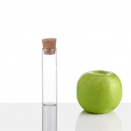 Δοκιμαστικός σωλήνας με φελλό 2,5x11cm