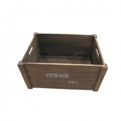 Ξύλινο Διακοσμητικό Καφάσι 36x26x18cm