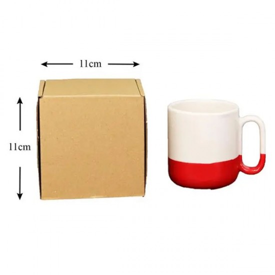 Χαρτοκιβώτιο DIE CUT πρέσας για κούπα 11x11x11 cm Χαρτοκιβώτιο DIE CUT πρέσας για κούπα 11x11x11 cm