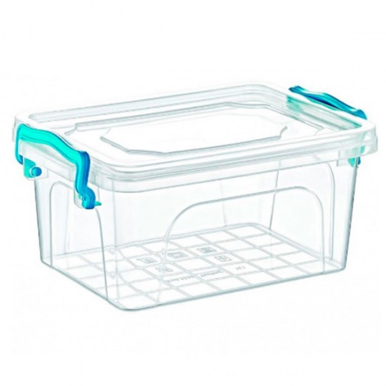 Πλαστικό Κουτί Αποθήκευσης 1,75L Παραλληλόγραμμο Πλαστικό Κουτί Αποθήκευσης 1,75L Παραλληλόγραμμο