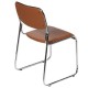 Καρέκλα Επισκέπτη Χωρίς Μπράτσα Καφέ