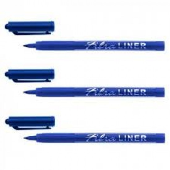 Μαρκαδόρος ψιλής γραφής μπλε