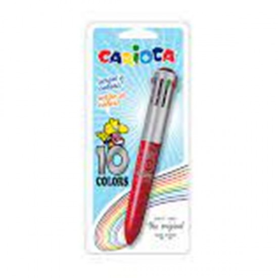 Στυλό 10 χρωμάτων Carioca ballpoint