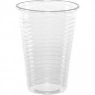 Ποτήρια πλαστικά διάφανα 200ml 100 Τεμ.