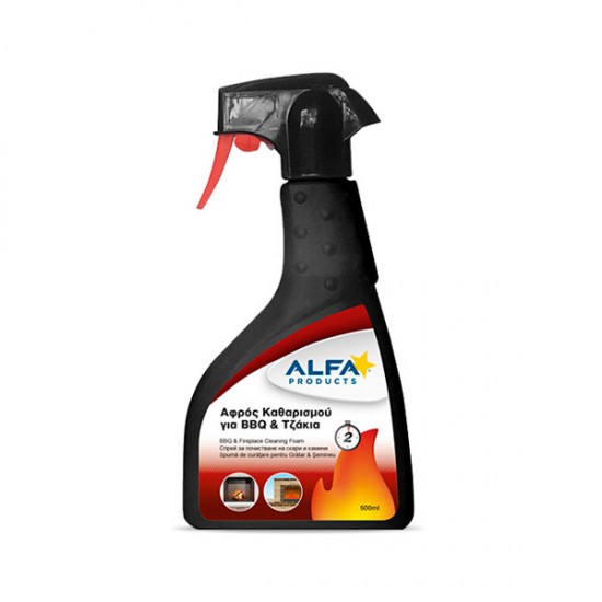 Αφρός Καθαρισμού για BBQ-Τζάκια ALFA 500ml