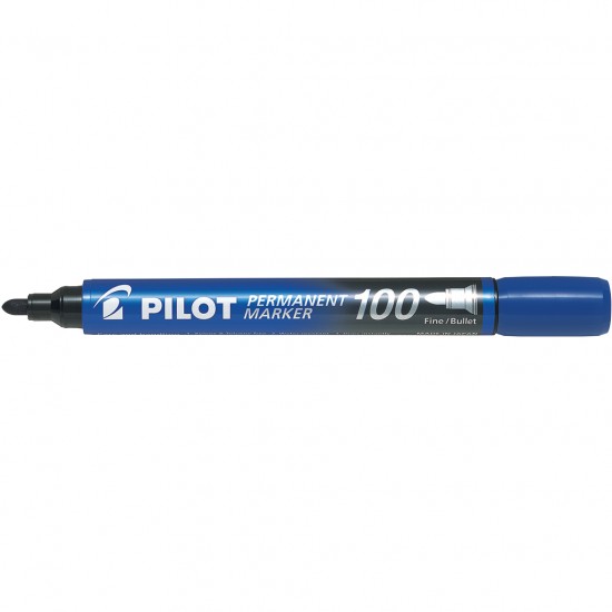 Μαρκαδόρος ανεξίτηλος Pilot μπλε FINE