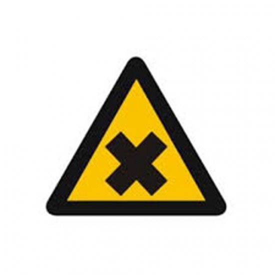 Πινακίδα ''βλάβες - ερεθιστικές ύλες'' 20x25 αυτ/λητη