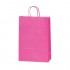 Τσάντα φούξια με στριφτή λαβή 25x32x11