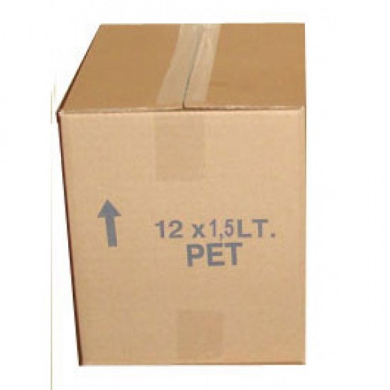 Χαρτοκιβώτια 35x26x32 για φιάλες του 1,5 λίτρου