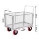 Καρότσι Μεταφοράς για φορτίο max 500kg Ασημί χρώμα