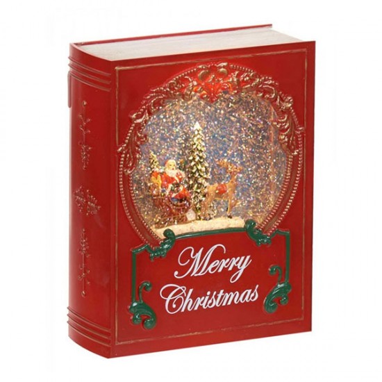 Βιβλίο με Nερό και LED (20 cm)