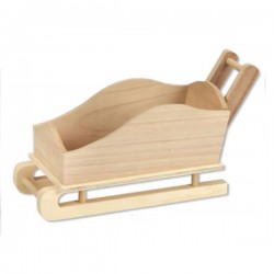 Κασάκι Ξύλινο Σχέδιο Έλκυθρο 32,5 x 14 x 18 Λευκό