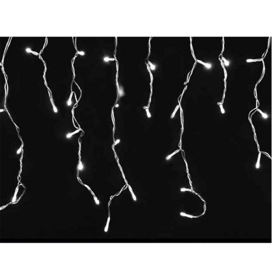 Λαμπάκια Ασύμμετρη Βροχή LED 144L Λευκό