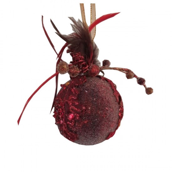 Κρεμαστή Μπαλίτσα Κόκκινη