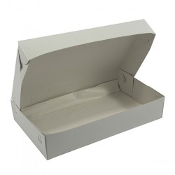 Κουτιά πεϊνιρλί λευκά 26x15x4,5 / 10 Κιλά