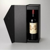 Συσκευασία δώρου φιάλης μαύρο luxury 32x10x10 με μαγνήτες Συσκευασία δώρου φιάλης μαύρο luxury 32x10x10 με μαγνήτες