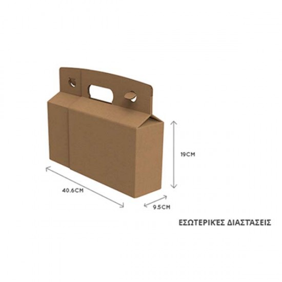Κουτί τσάντα για 2 φιάλες 40x9,5x19 cm  DBB Κουτί τσάντα για 2 φιάλες 40x9,5x19 cm  DBB
