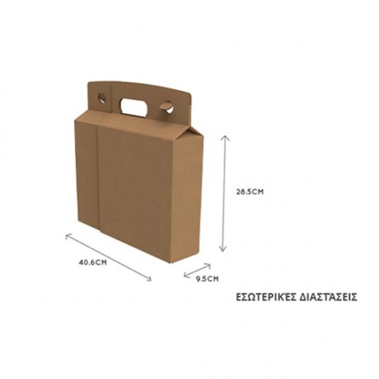 Κουτί τσάντα για 3 φιάλες 40x9,5x28 cm  DBB Κουτί τσάντα για 3 φιάλες 40x9,5x28 cm  DBB