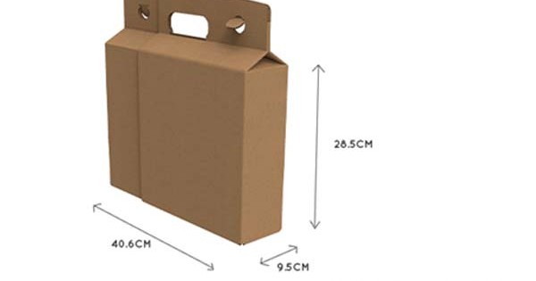 Κουτί τσάντα για 3 φιάλες 40x9,5x28 cm DBB