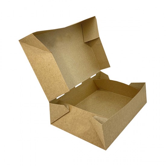 Easy open κουτί KRAFT μερίδα 24.5x13x5,5 cm 25 τεμ.