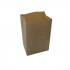 Τσάντα καφέ χάρτινη 26x16x35 cm με πάτο 100 τεμ.