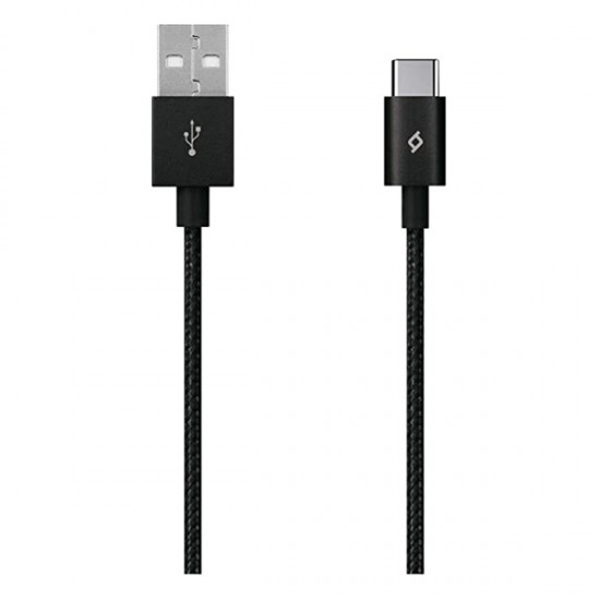 Καλώδιο Ttec Alumicable™ Type C, 120cm  Φόρτισης Μαύρο