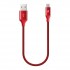 Καλώδιο Ttec AlumiCable Mini 30cm Lightning - Φόρτισης  Κόκκινο